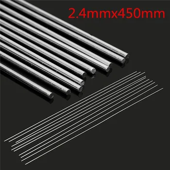 10pcs 2.4mmx450mm Silver Aluminum Alloy Welding Rod Low Temperature Metal Soldering Brazing Wire Solder TIG Filler Rods
10pcs 2.4mmx450mm Silver Aluminum Alloy Welding Rod Low Temperature Metal Soldering Brazing Wire Solder TIG Filler Rods