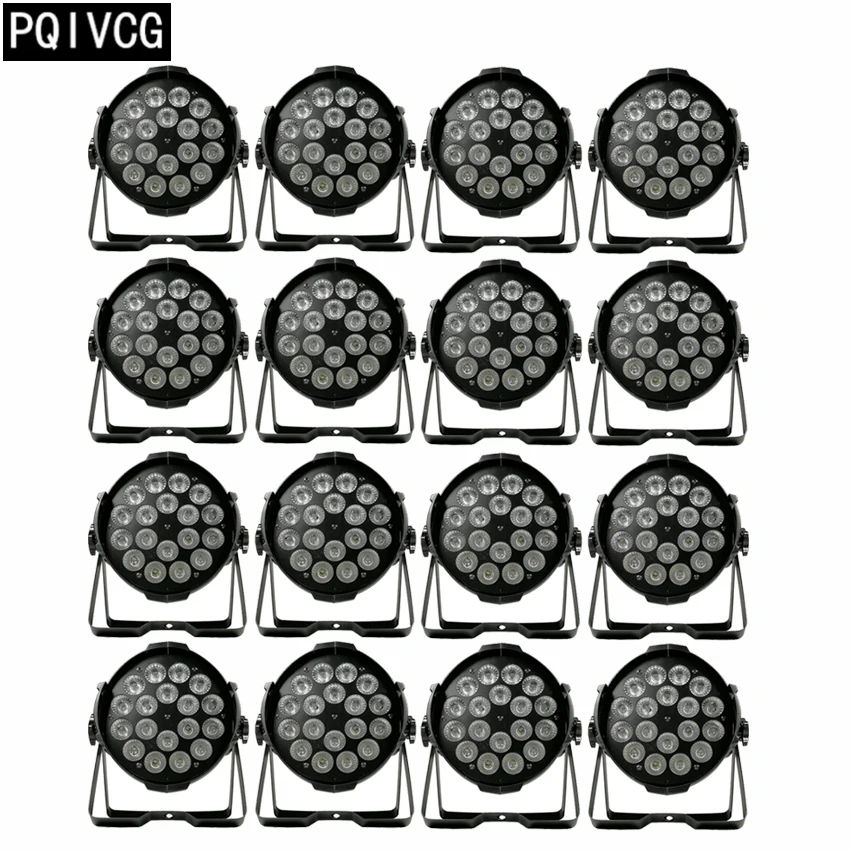 16 pieces /18x12w rgbw led par light rgbw 4in1 led flat par dmx professional stage disco equipment
16 pieces /18x12w rgbw led par light rgbw 4in1 led flat par dmx professional stage disco equipment