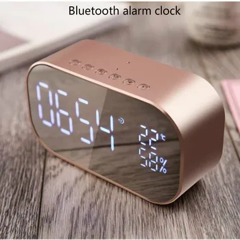 Square Metal Bluetooth Speaker Multifunction Alarm Speaker Wireless Bluetooth Mini Subwoofer Radio Portable Home Desktop Bedside
Square Metal Bluetooth Speaker Multifunction Alarm Speaker Wireless Bluetooth Mini Subwoofer Radio Portable Home Desktop Bedside