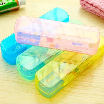 6 Colors Quality Plastic Toothbrush Toothpaste Storage Box Hygienic Portable Toothpaste Cup Organizer For Camping Travel Holiday
6 Colors Quality Plastic Toothbrush Toothpaste Storage Box Hygienic Portable Toothpaste Cup Organizer For Camping Travel Holiday
