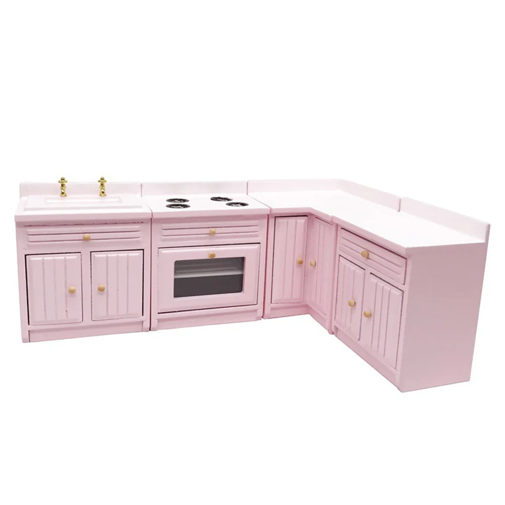 1/12 Dollhouse Miniature Accessories Mini Kitchen Cabinet Set Simulation Furniture Cupboard Model Toy for Doll Home Decoration
1/12 Dollhouse Miniature Accessories Mini Kitchen Cabinet Set Simulation Furniture Cupboard Model Toy for Doll Home Decoration
