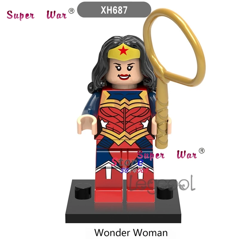 1PCS model building blocks action superheroes Wonder Woman Brick kit Christmas hobby diy toys for children gift
1PCS model building blocks action superheroes Wonder Woman Brick kit Christmas hobby diy toys for children gift