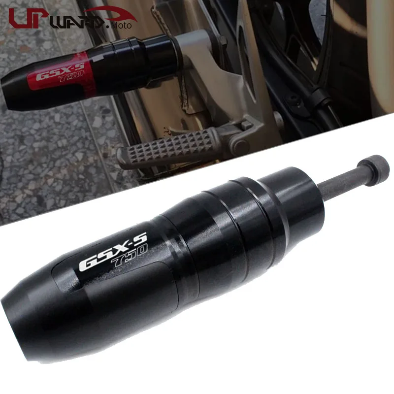 For SUZUKI GSX-S750 GSXS750 GSX S750 GSXS 750 Motorcycle CNC Frame Crash Pads Exhaust Sliders Crash Protector With logo
For SUZUKI GSX-S750 GSXS750 GSX S750 GSXS 750 Motorcycle CNC Frame Crash Pads Exhaust Sliders Crash Protector With logo