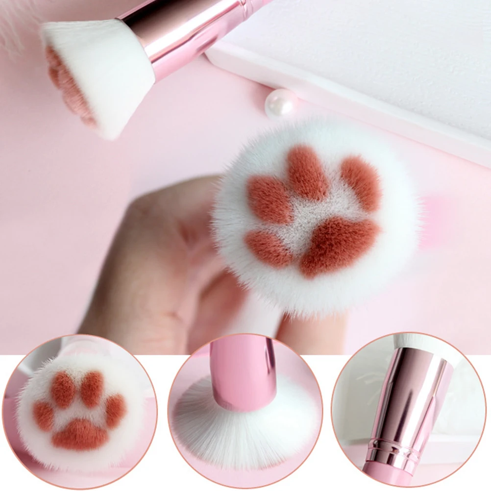 Cute Cat Paw Makeup Brush Professional Soft Cosmetic Brush Foundation Blush Concealer Contour Powder Brush High-quality
Cute Cat Paw Makeup Brush Professional Soft Cosmetic Brush Foundation Blush Concealer Contour Powder Brush High-quality