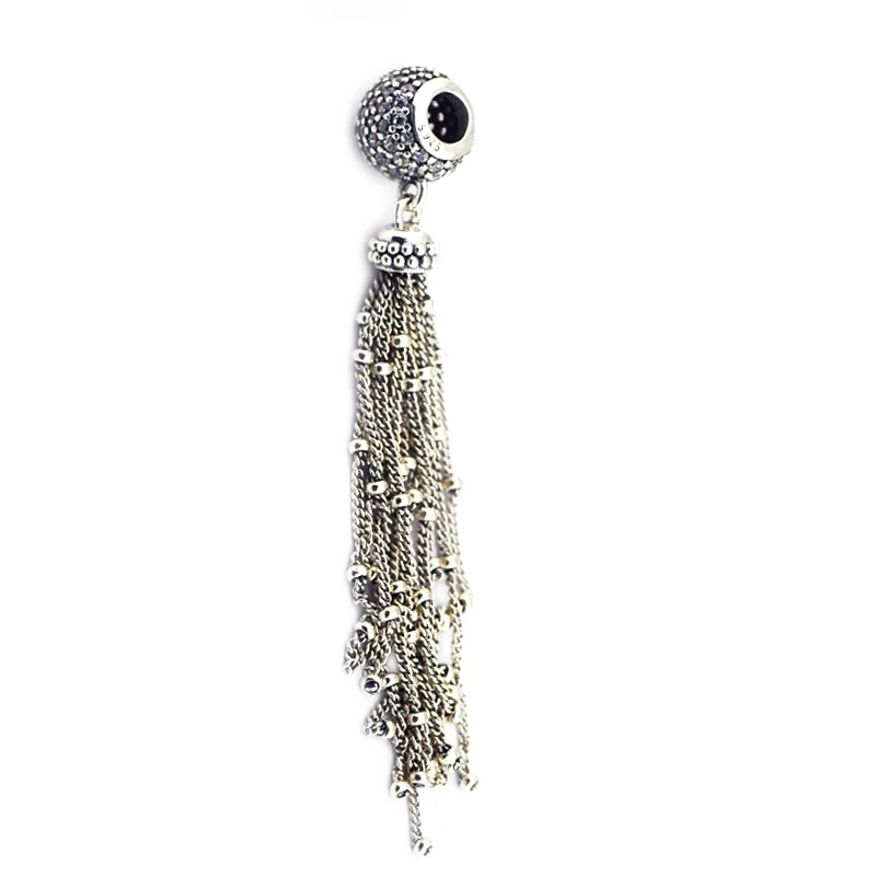 CKK 925 Sterling Silver Enchanted Tassel Charms Beads Original Jewelry Making Fits For Bracelets & Bangle
CKK 925 Sterling Silver Enchanted Tassel Charms Beads Original Jewelry Making Fits For Bracelets & Bangle