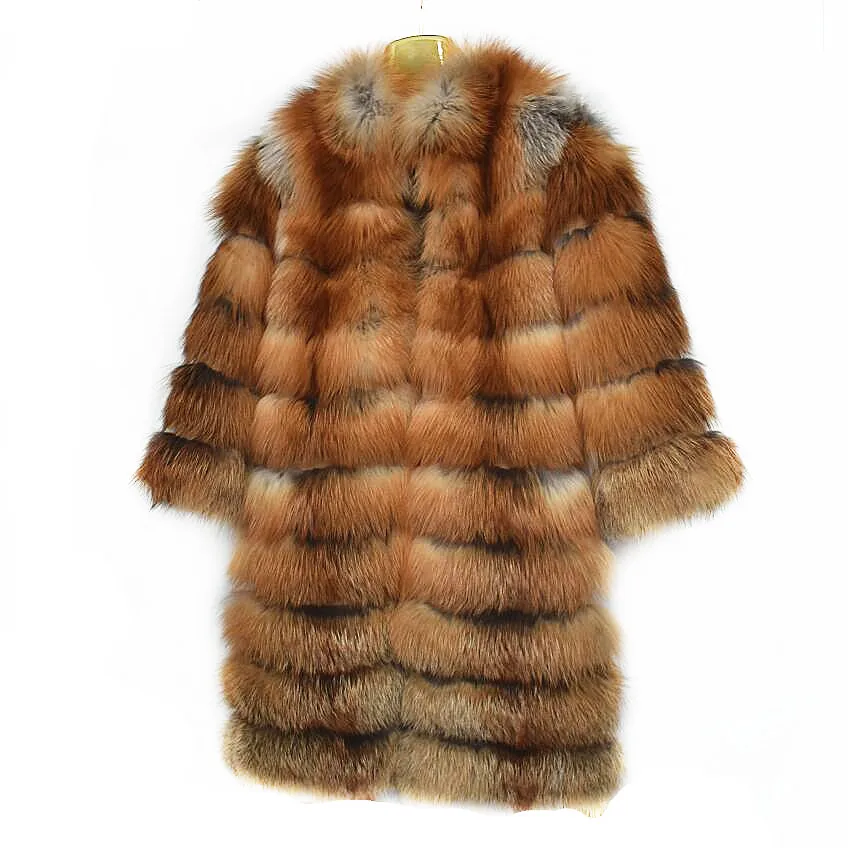 2019 new ladies natural fire fox fur coat winter warm fashion European and American street style
2019 new ladies natural fire fox fur coat winter warm fashion European and American street style