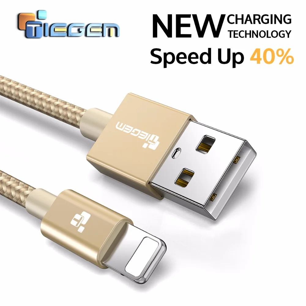 TIEGEM USB Charger Cable for iPhone 7 Cable Fast Charger Adapter 8 Pin For iPhone 6 6S Plus 5 5S SE iPad Air Mobile Phone Cables
TIEGEM USB Charger Cable for iPhone 7 Cable Fast Charger Adapter 8 Pin For iPhone 6 6S Plus 5 5S SE iPad Air Mobile Phone Cables