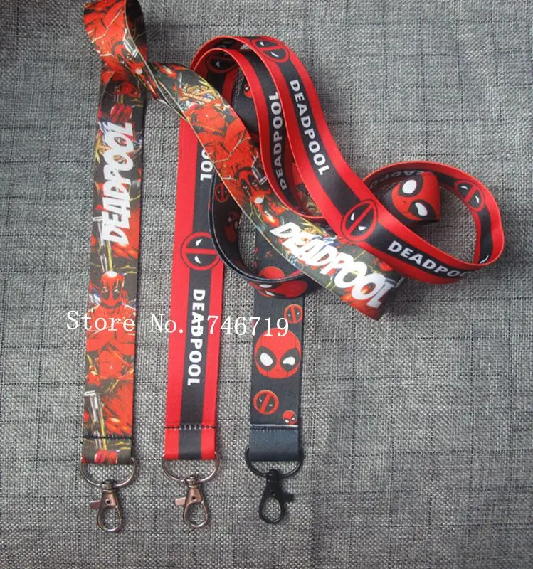 Free Shipping 20 pcs cartoon Deadpool Key Chains Neck Strap Keys Camera ID Card Lanyard NL-8
Free Shipping 20 pcs cartoon Deadpool Key Chains Neck Strap Keys Camera ID Card Lanyard NL-8