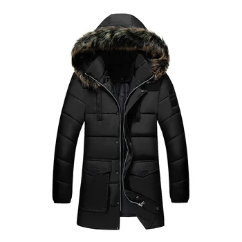 Winter Warm Hooded Men Jackets Long Cotton Coats Jackets Thicken Outwear Casual Solid
Winter Warm Hooded Men Jackets Long Cotton Coats Jackets Thicken Outwear Casual Solid