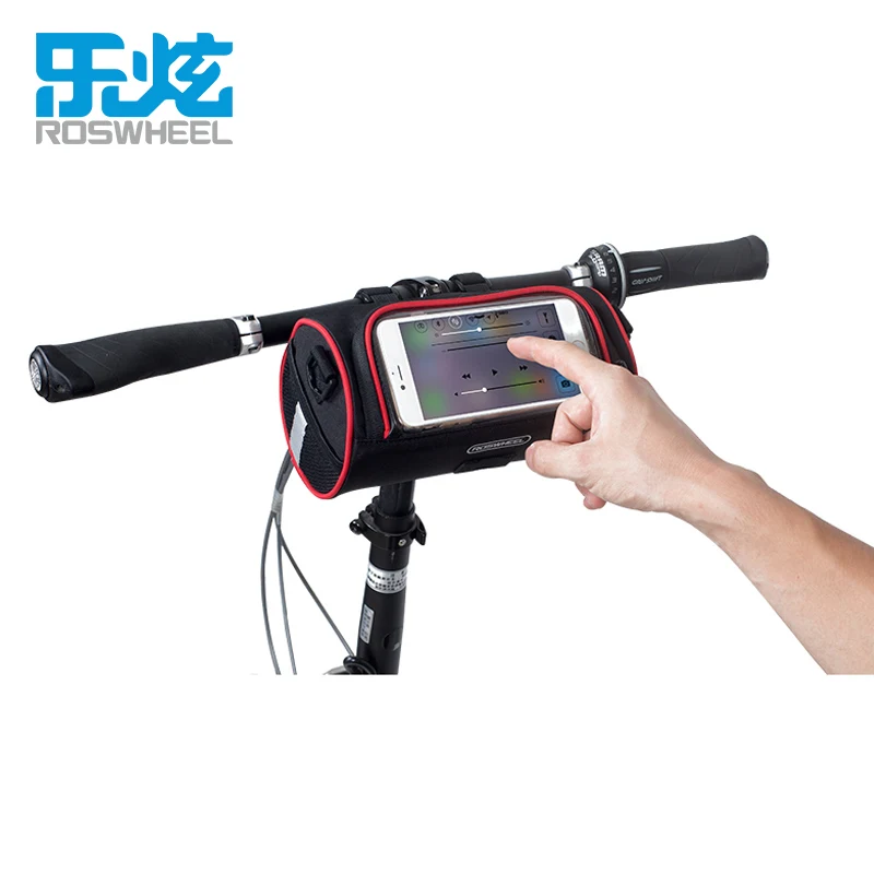 ROSWHEEL Bike Bicycle Front Head Top Frame Tube Phone Bag Handlebar Holder Pannier Pouch Touch screen HD PVC Phone bags
ROSWHEEL Bike Bicycle Front Head Top Frame Tube Phone Bag Handlebar Holder Pannier Pouch Touch screen HD PVC Phone bags