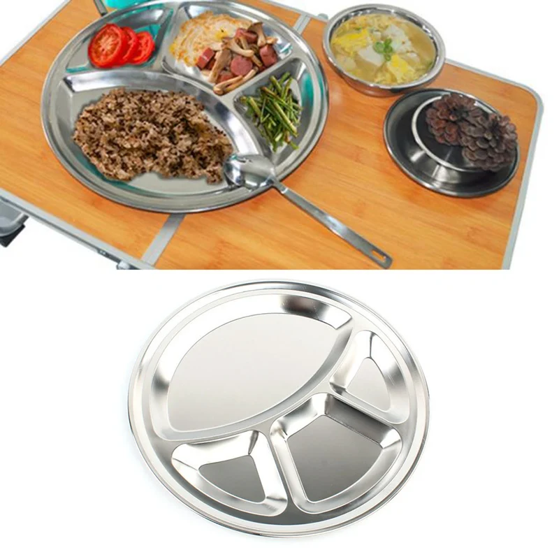 Stainless Steel Student Tray Divided Dinner Tray Lunch Container Food Plate 4 Compartment Dish 35cm Plate
Stainless Steel Student Tray Divided Dinner Tray Lunch Container Food Plate 4 Compartment Dish 35cm Plate