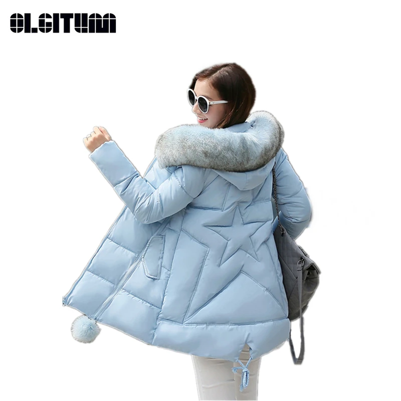 S-6XL 2019 New Women Winter Cotton Jacket Warm Long Slim Thick Cotton Coat with Big Fur Collar Pocket Hair Ball Mujer Casaco
S-6XL 2019 New Women Winter Cotton Jacket Warm Long Slim Thick Cotton Coat with Big Fur Collar Pocket Hair Ball Mujer Casaco