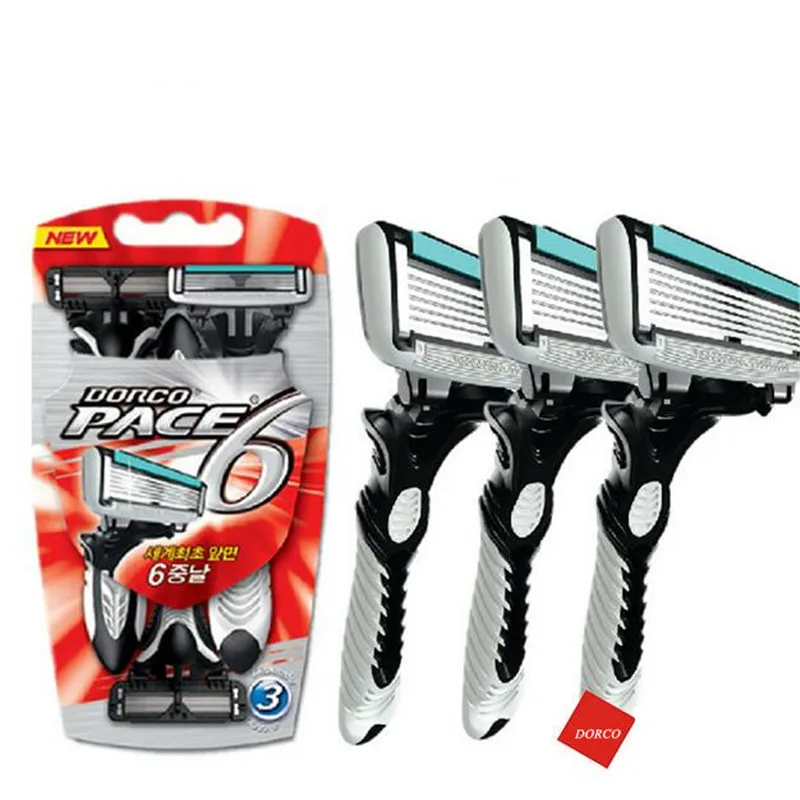 1pcs/3pcs Men's Razor Blade Shaving Cassettes,Electric Shaver DORCO Pace 6 Layer Straight Razor Beard Machine
1pcs/3pcs Men's Razor Blade Shaving Cassettes,Electric Shaver DORCO Pace 6 Layer Straight Razor Beard Machine