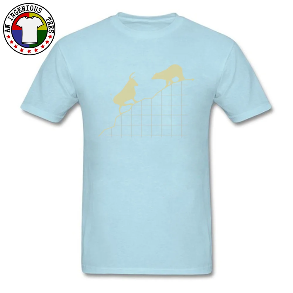 SHARES bull and bear 2987 O Neck T-Shirt Summer/Fall Customized Tops Shirts Short Sleeve Popular 100% Cotton Tops Tees Men's SHARES bull and bear 2987 light
