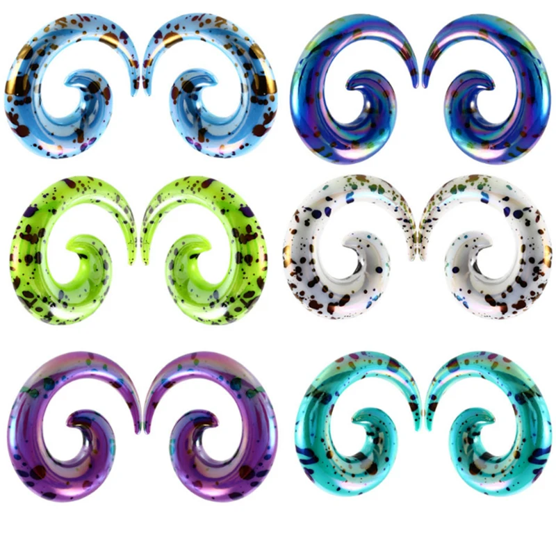2PCS New Arrival Punk Acrylic Ear Plugs Tunnels Flesh Cute Animal Snails Expansions Piercing Sexy Ears Expanders Body Jewelry
2PCS New Arrival Punk Acrylic Ear Plugs Tunnels Flesh Cute Animal Snails Expansions Piercing Sexy Ears Expanders Body Jewelry