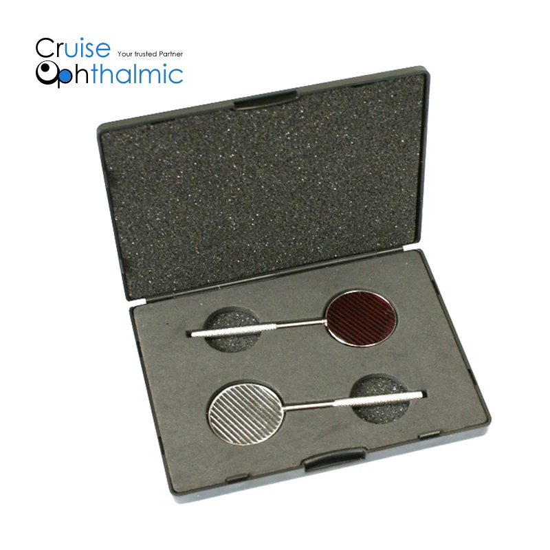 Premium Maddox Tester | Red Filter and Strip Line | Optometric Refined Measure |2 pcs in | handle length 68mm | maddox
Premium Maddox Tester | Red Filter and Strip Line | Optometric Refined Measure |2 pcs in | handle length 68mm | maddox