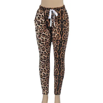 New 2018 Stylish Women Leopard Printed Skinny Pants High Waist Fashion Streetwear Causal Trousers Stretch Waistband Pencil Pants
New 2018 Stylish Women Leopard Printed Skinny Pants High Waist Fashion Streetwear Causal Trousers Stretch Waistband Pencil Pants