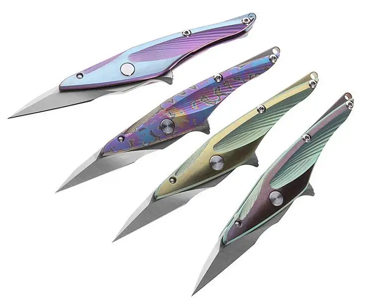 LLxxmm S35VN Blade TC4 titanium Handle Folding Knife Survival Hunting Tactical Utility Pocket EDC Mini New Knife navajas
LLxxmm S35VN Blade TC4 titanium Handle Folding Knife Survival Hunting Tactical Utility Pocket EDC Mini New Knife navajas