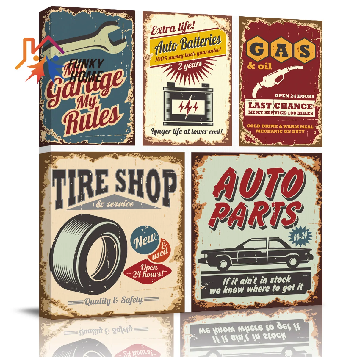 Funkyhome Canvas Painting Retro Poster Design Car Tool Framed Wall Art Bedroom Living Room Modern Home Decoration
Funkyhome Canvas Painting Retro Poster Design Car Tool Framed Wall Art Bedroom Living Room Modern Home Decoration