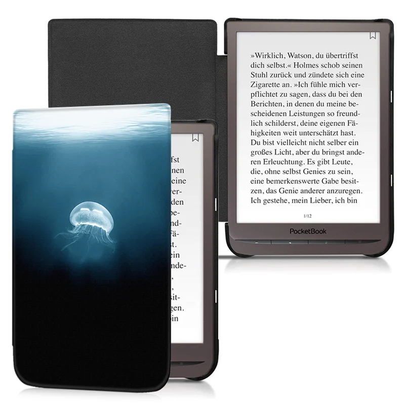 BOZHUORUI Magnetic Smart Cover Case for 7.8'' Pocketbook 740 InkPad 3 PB740 Ereader with Auto Wake/Sleep Fashion Ultrathin Cover
BOZHUORUI Magnetic Smart Cover Case for 7.8'' Pocketbook 740 InkPad 3 PB740 Ereader with Auto Wake/Sleep Fashion Ultrathin Cover