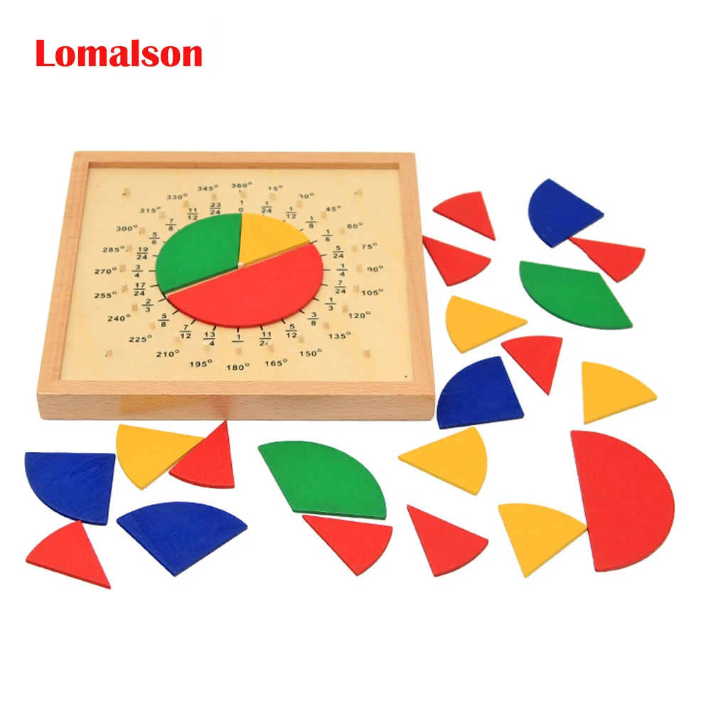 Learning Resources Fraction Circles Mathematics Teaching Aids Montessori Board Wooden Baby Toys Child Educational Gift Math Toy
Learning Resources Fraction Circles Mathematics Teaching Aids Montessori Board Wooden Baby Toys Child Educational Gift Math Toy