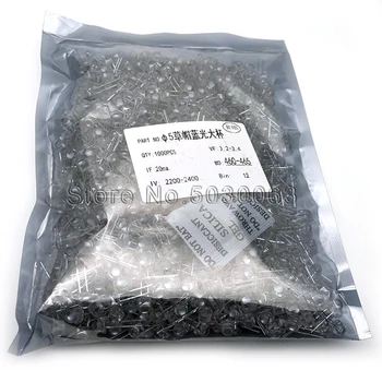1000PCS/bag F5/5mm straw hat big core white turn blue straw hat blue lamp highlight DIP light emitting diode led lamp beads
1000PCS/bag F5/5mm straw hat big core white turn blue straw hat blue lamp highlight DIP light emitting diode led lamp beads