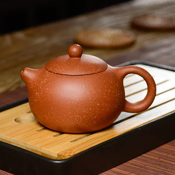 Authentic Yixing purple clay tea pot Xishi teapot pure manual raw ore dragon blood sand Kung fu teapot ball hole filter 210ml
Authentic Yixing purple clay tea pot Xishi teapot pure manual raw ore dragon blood sand Kung fu teapot ball hole filter 210ml