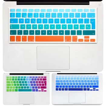 Gradient Ombre Colors EU Layout Keyboard Stickers For Apple Macbook Pro 13" 15" 17" Retina/Macbook Air 13 Keyboard Cover Spanish
Gradient Ombre Colors EU Layout Keyboard Stickers For Apple Macbook Pro 13" 15" 17" Retina/Macbook Air 13 Keyboard Cover Spanish