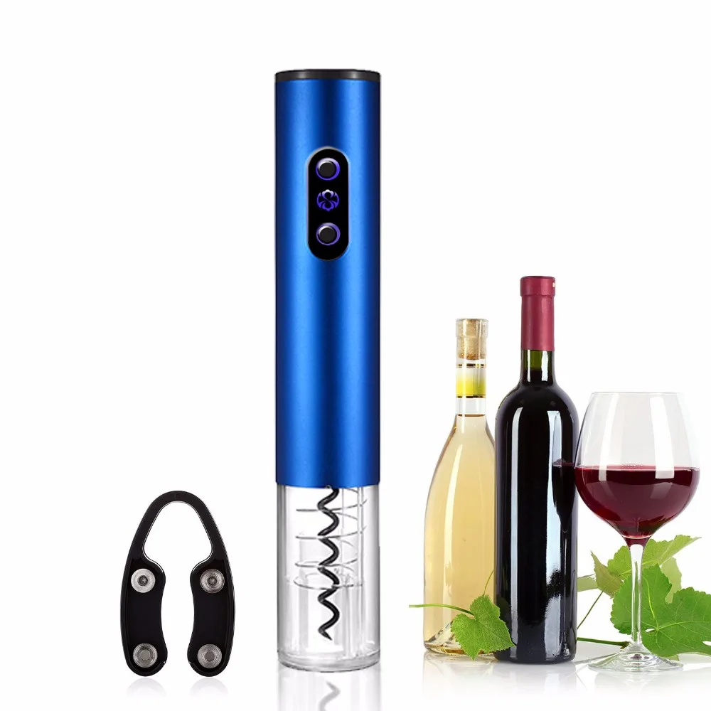 Original Electric Wine Opener Corkscrew Automatic Wine Bottle Opener Kit Cordless With Foil Cutter And Vacuum Stopper
Original Electric Wine Opener Corkscrew Automatic Wine Bottle Opener Kit Cordless With Foil Cutter And Vacuum Stopper