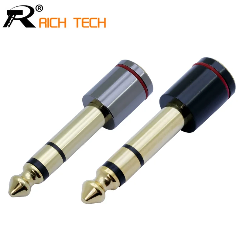 1pc Jack 6.35mm 1/8" 3 pole speaker plugs Wire connector adapter stereo plugs 6.35mm to jack 3.5mm converter gold-plated
1pc Jack 6.35mm 1/8" 3 pole speaker plugs Wire connector adapter stereo plugs 6.35mm to jack 3.5mm converter gold-plated