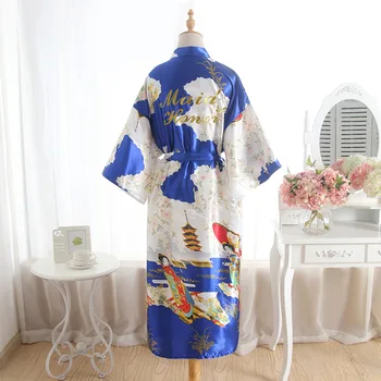 Bridesmaid robes Sleepwear Robe Wedding Bride Bridesmaid Robes Pyjama Robe Female nightwear Bathrobe Nightdress Nightgown
Bridesmaid robes Sleepwear Robe Wedding Bride Bridesmaid Robes Pyjama Robe Female nightwear Bathrobe Nightdress Nightgown
