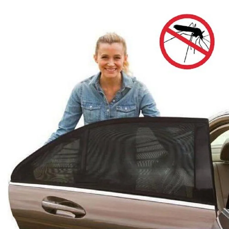 2Pcs Car Window Mosquito Net Black Canopy Sun UV Protection Shield Moustiquaire Klamboe Auto Car Accessories Drop shipping
2Pcs Car Window Mosquito Net Black Canopy Sun UV Protection Shield Moustiquaire Klamboe Auto Car Accessories Drop shipping