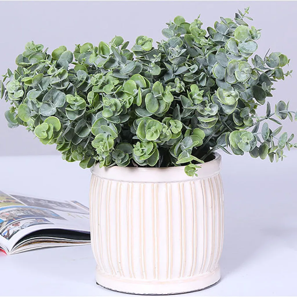 Simulation Artificial Small Eucalyptus Green Leaf Money Leaf Cloth Leaves Office DIY Plant Leaf Living Room Balcony Home Decor
Simulation Artificial Small Eucalyptus Green Leaf Money Leaf Cloth Leaves Office DIY Plant Leaf Living Room Balcony Home Decor