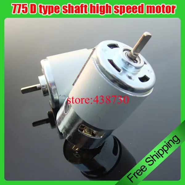 1pcs 775 high speed motor / 12V D type shaft Miniature DC high torque motor / 10000 RPM to 775 motor with bearing power tools
1pcs 775 high speed motor / 12V D type shaft Miniature DC high torque motor / 10000 RPM to 775 motor with bearing power tools