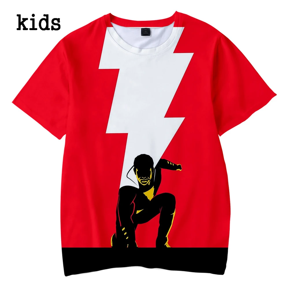 2019 Hot movie Shazam Boys Summer T Shirt TJ Kids 3d Print Tshirt For Boys Girls Children Clothes 4 5 6 7 8 9 10 12 Year
2019 Hot movie Shazam Boys Summer T Shirt TJ Kids 3d Print Tshirt For Boys Girls Children Clothes 4 5 6 7 8 9 10 12 Year