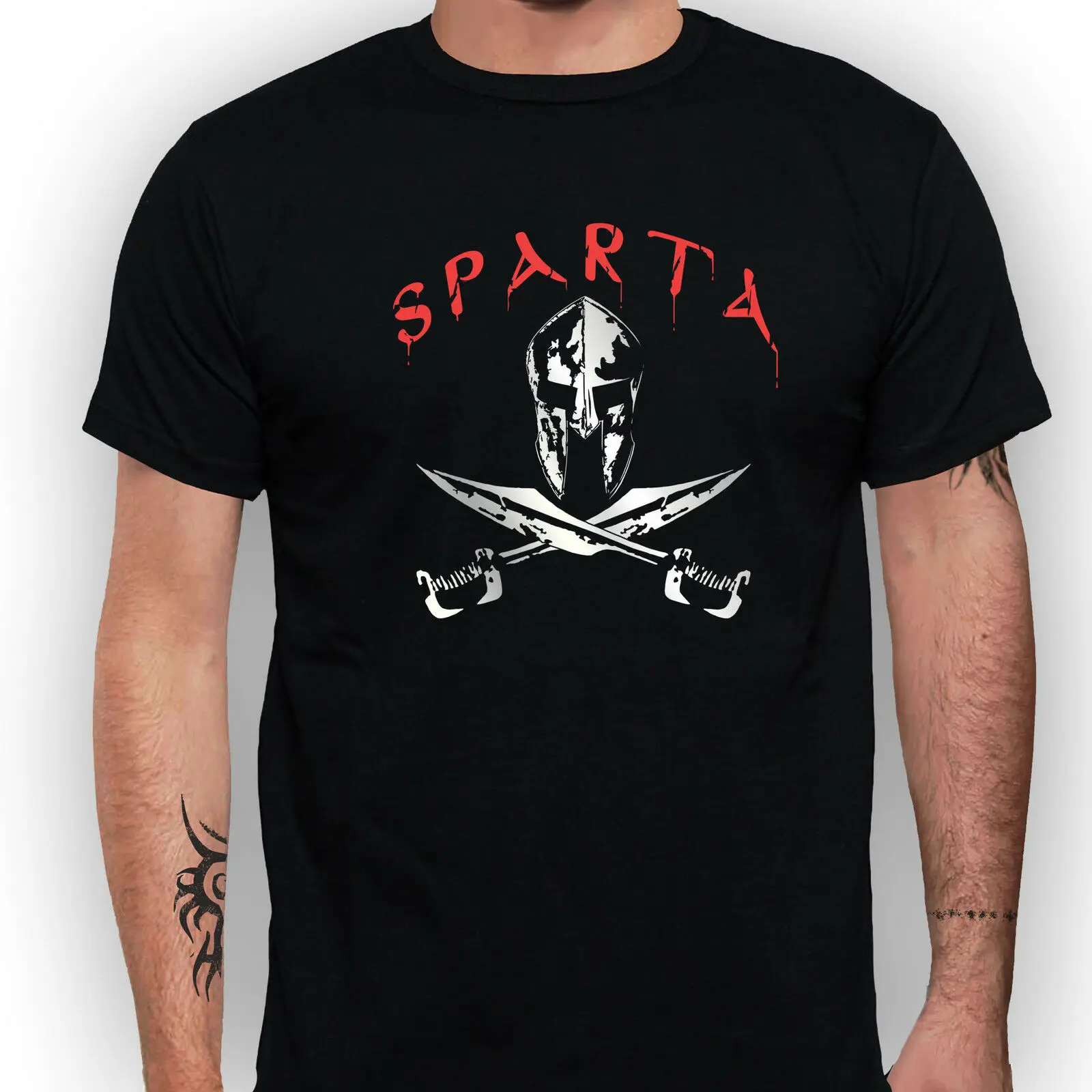 Sparta T-SHIRT Spartan Helmet Greece Griechenland Warrior Tshirt Mens Short Sleeve Top Tee
Sparta T-SHIRT Spartan Helmet Greece Griechenland Warrior Tshirt Mens Short Sleeve Top Tee