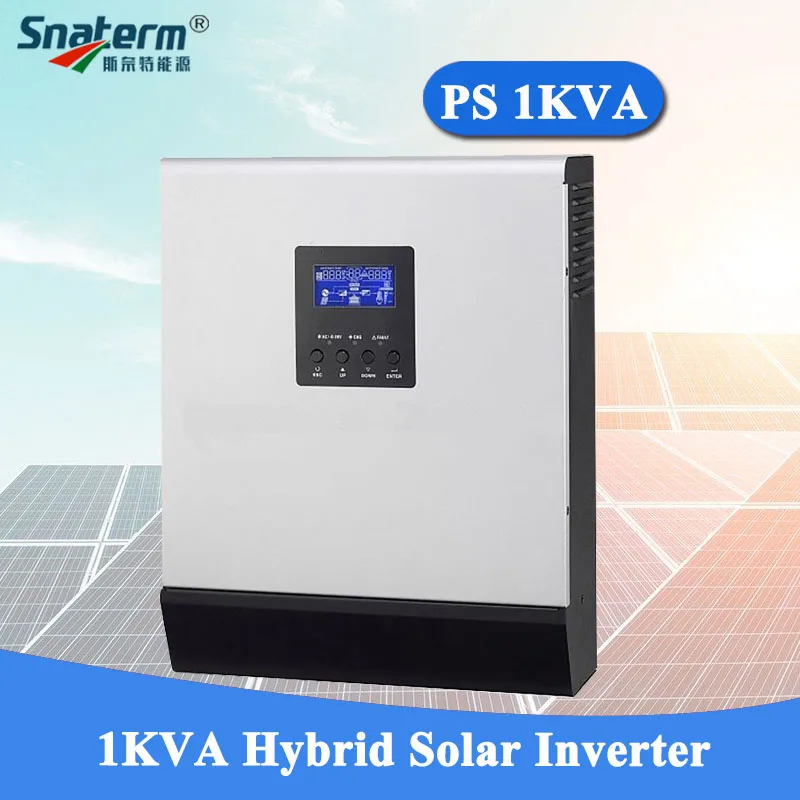 1000VA 800W Pure Sine Wave Hybrid Solar Inverter 12VDC Input 220VAC/230VAC/240VAC Output with 50A PWM Solar Charge Controller
1000VA 800W Pure Sine Wave Hybrid Solar Inverter 12VDC Input 220VAC/230VAC/240VAC Output with 50A PWM Solar Charge Controller