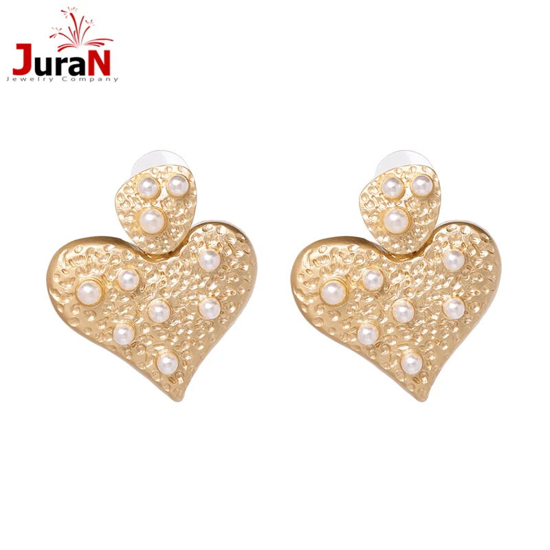 JURAN pearl metal statement dangle earrings vintage Gold colors metal earrings trendy za jewelry 2019 new arrival
JURAN pearl metal statement dangle earrings vintage Gold colors metal earrings trendy za jewelry 2019 new arrival