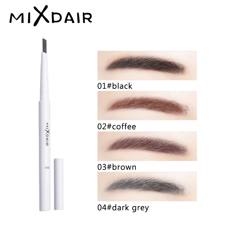 MIXDAIR 4 Colors Eyebrow Pencil Natural Long Lasting Paint Eye Brow Tint Double-end Waterproof Automatic Eyebrow Pen Makeup
MIXDAIR 4 Colors Eyebrow Pencil Natural Long Lasting Paint Eye Brow Tint Double-end Waterproof Automatic Eyebrow Pen Makeup