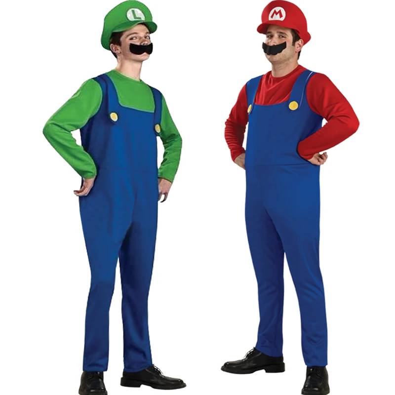 Free shipping Hot Adult Halloween masquerade costume cosplay clothes M Super Mario Louis Halloween costumes adult stage
Free shipping Hot Adult Halloween masquerade costume cosplay clothes M Super Mario Louis Halloween costumes adult stage