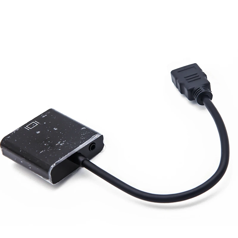 New Hot Male to Female for HDMI2VGA for HDMI to VGA With Audio Converter Adaptor Cable for PC Laptop Tablet 1080P HDTV
New Hot Male to Female for HDMI2VGA for HDMI to VGA With Audio Converter Adaptor Cable for PC Laptop Tablet 1080P HDTV