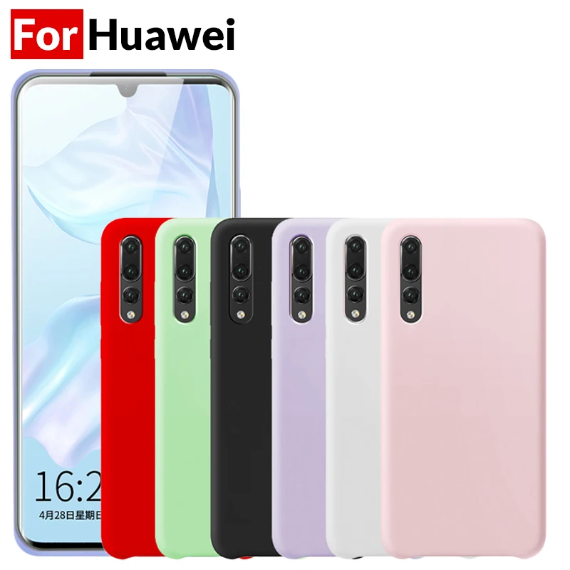 Phone Case For Huawei P30 Lite Soft Liquid Silicone Thin Back Covers Hawei P20 lite Mate 20 Pro P20 Light P 30 Pro Silicon Coque
Phone Case For Huawei P30 Lite Soft Liquid Silicone Thin Back Covers Hawei P20 lite Mate 20 Pro P20 Light P 30 Pro Silicon Coque