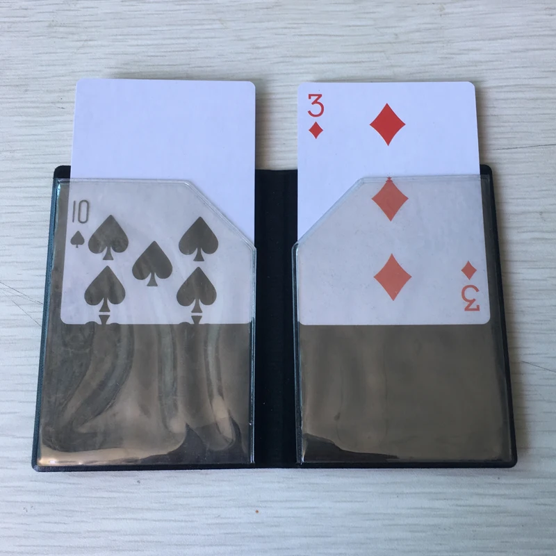 6pcs/lot Optical Wallet Card Magic Appearing Magic Tricks Shift 10 Spade Close Up Magic Gimmick Props Mentalism Illusion
6pcs/lot Optical Wallet Card Magic Appearing Magic Tricks Shift 10 Spade Close Up Magic Gimmick Props Mentalism Illusion