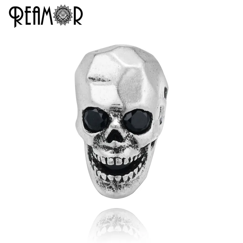 REAMOR 2mm Small Hole Irregular Skull Head Beads Silver Plated Red Copper Beads DIY Bracelet Metal Bronze Beads Accessories 5pcs
REAMOR 2mm Small Hole Irregular Skull Head Beads Silver Plated Red Copper Beads DIY Bracelet Metal Bronze Beads Accessories 5pcs