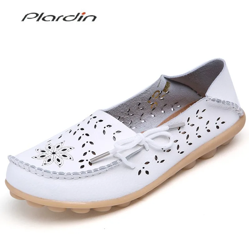 Plardin Plus Size 2019 Ballet Summer Cut Out Women Genuine Leather Shoes Woman Flexible Round Toe Nurse Casual Fashion Loafer
Plardin Plus Size 2019 Ballet Summer Cut Out Women Genuine Leather Shoes Woman Flexible Round Toe Nurse Casual Fashion Loafer