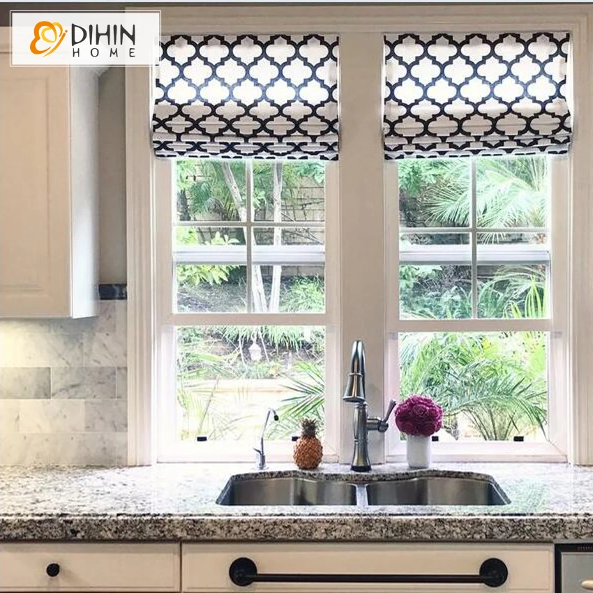Flat Linen Roman Shade Geometric Pattern Light Filter / Blackout Roman Shades Window Curtains Custom Sizing Available
Flat Linen Roman Shade Geometric Pattern Light Filter / Blackout Roman Shades Window Curtains Custom Sizing Available