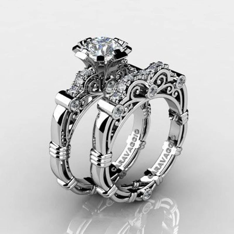 Luxury Brand Classic Flower CZ Wedding Rings Set For Women High Quality Bling Couple Love Rings Engagement Jewelry Gift O4M001
Luxury Brand Classic Flower CZ Wedding Rings Set For Women High Quality Bling Couple Love Rings Engagement Jewelry Gift O4M001
