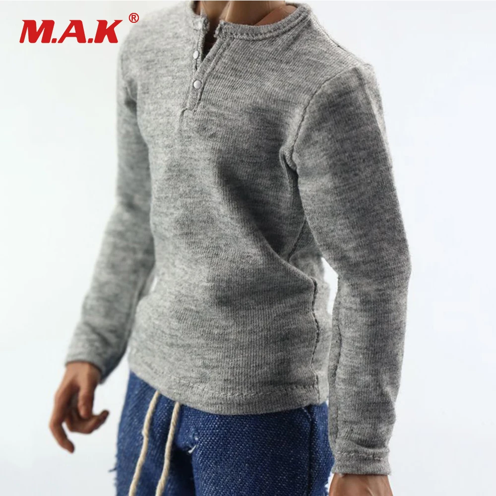1:6 Grey Color Men's Long Sleeve Shirt Coat Fit 12" Male Action Figure Body Model Accessories
1:6 Grey Color Men's Long Sleeve Shirt Coat Fit 12" Male Action Figure Body Model Accessories
