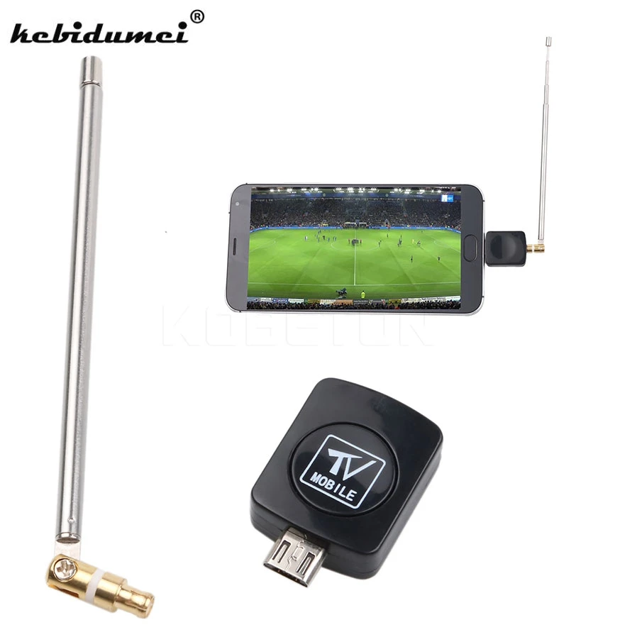 kebidumei Mini Micro USB DVB-T tuner TV receiver Dongle/Antenna DVB T HD Digital TV HDTV Satellite Receiver for Android Phone
kebidumei Mini Micro USB DVB-T tuner TV receiver Dongle/Antenna DVB T HD Digital TV HDTV Satellite Receiver for Android Phone
