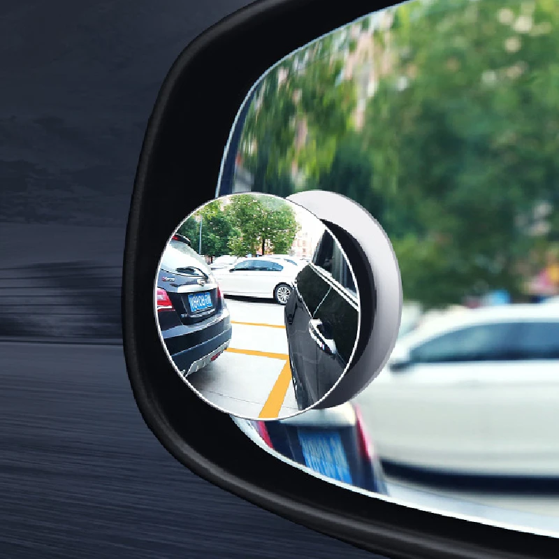 2pcs 360 Degree Rotation Universal Car Mirror Blind Spot Mirror Frameless Ultrathin Wide Angle Round Convex Rear View Mirror
2pcs 360 Degree Rotation Universal Car Mirror Blind Spot Mirror Frameless Ultrathin Wide Angle Round Convex Rear View Mirror